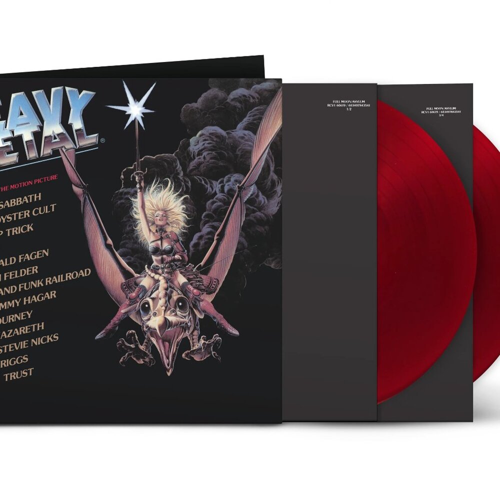 Heavy Metal Soundtrack 2-LP ~ Rocktober Release~ Ltd Colored Vinyl ~ New/Sealed!